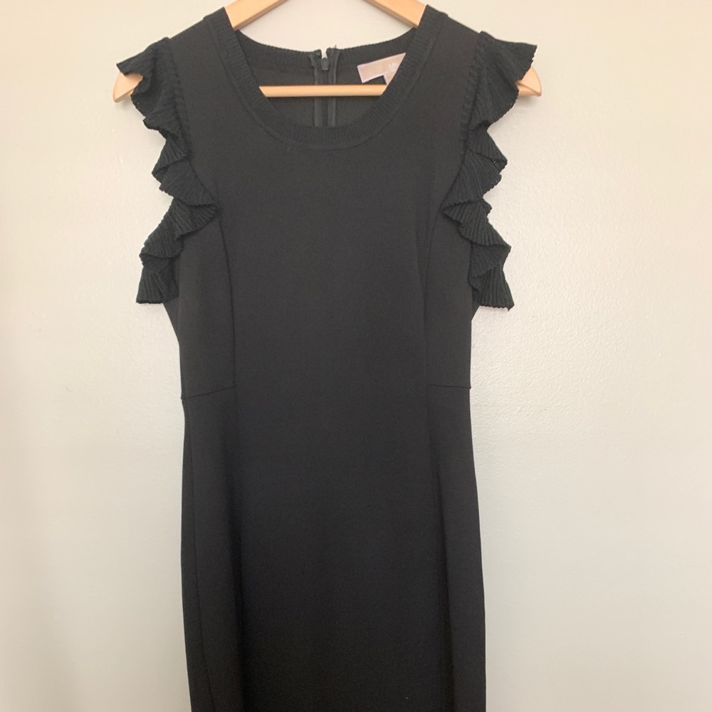 Michael Kors ruffle sleeve dress